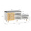 SoBuy Shoe Bench Storage White 101x35x46cm 9