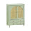 SoBuy ντουλάπι παπουτσιών FSB72-GR πράσινο 70x34x90cm 1