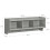 SoBuy Perchero Pared Gris 4 Ganchos 3