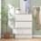 SoBuy Shoe Cabinet Storage Bench White 16