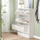 SoBuy Shoe Cabinet Storage Bench White 14