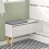 SoBuy Shoe Cabinet Storage Bench White 9