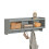 SoBuy Perchero Pared Gris 4 Ganchos 14