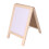 Double Sided Easel Chalkboard 19x30cm Polished 6