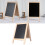 Double Sided Easel Chalkboard 19x30cm Polished 11