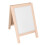 Double Sided Easel Chalkboard 19x30cm Polished 7