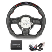 Carbon Fiber LED Display Shift Lights Steering