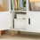 SoBuy Επίτοιχη Βιβλιοθήκη Παιδική KMB58-W Λευκή 60x30x103cm 6