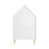 SoBuy Επίτοιχη Βιβλιοθήκη Παιδική KMB58-W Λευκή 60x30x103cm 13