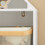 SoBuy Επίτοιχη Βιβλιοθήκη Παιδική KMB58-W Λευκή 60x30x103cm 9