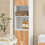 SoBuy Ψηλό Ντουλάπι Μπάνιου Λευκό 31x170x32 cm 9