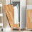 SoBuy Ψηλό Ντουλάπι Μπάνιου Λευκό 31x170x32 cm 4