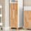 SoBuy Ψηλό Ντουλάπι Μπάνιου Λευκό 31x170x32 cm 8