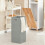 SoBuy Ψηλό Ντουλάπι Μπάνιου Λευκό 31x170x32 cm 6