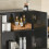 SoBuy επίτοιχο ντουλάπι μπάνιου μαύρο 60x30x60 cm 5