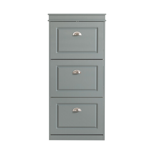 SoBuy Ντουλάπι Παπουτσιών Γκρι 53x24x117cm