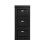 SoBuy Slim Shoe Cabinet 3-Drawer Black 1
