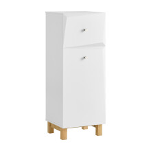 Dulap SoBuy pliabil alb pentru rufe, 30x30x90cm