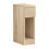SoBuy Κομοδίνο Φυσικό Ξύλο με Συρτάρι 20x35x60εκ 1