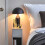 SoBuy Slim Bedside Table Grey 20x35x60cm 7