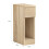 SoBuy Κομοδίνο Φυσικό Ξύλο με Συρτάρι 20x35x60εκ 3