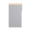 SoBuy Slim Bedside Table Grey 20x35x60cm 14