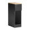SoBuy Slim Bedside Table Black 20x35x60cm 1