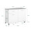 SoBuy White Kitchen Island Trolley on Wheels 3