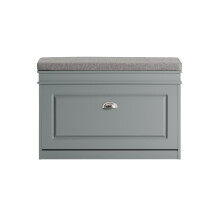 SoBuy FSR82-L-HG, Shoe Bench Shoe Rack Shoe Cabinet with Seat Cushion