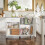 SoBuy White Kitchen Island Trolley on Wheels 13