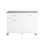 SoBuy White Kitchen Island Trolley on Wheels 15