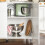 SoBuy White Kitchen Island Trolley on Wheels 10