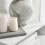SoBuy White Floating Nightstand, Wall-Mounted Bedside Table 6