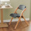 SoBuy Folding Chair Dark Grey, Padded & Compact 13