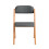 SoBuy Folding Chair Dark Grey, Padded & Compact 16
