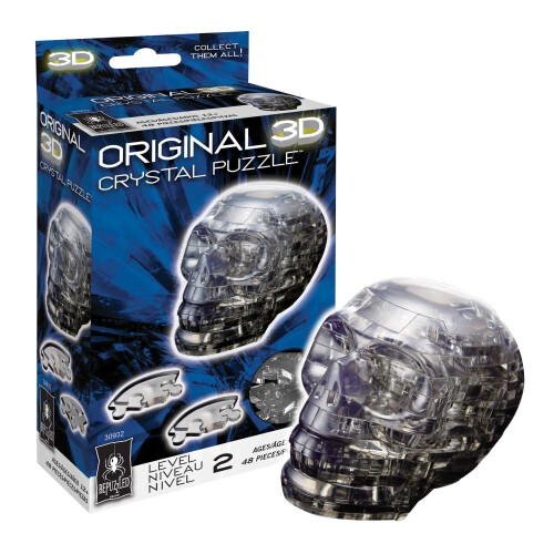 BePuzzled | Originln 3D kritlov puzzle s lebkou od 12 let