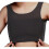 (L,Black)Chest Binder Breath Mini Mizer Breast Undershirt Intimates Bra 1