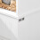 SoBuy Ψηλό Ντουλάπι Μπάνιου BZR109-W Λευκό 30x30x170cm 9