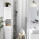 SoBuy Ψηλό Ντουλάπι Μπάνιου BZR109-W Λευκό 30x30x170cm 14