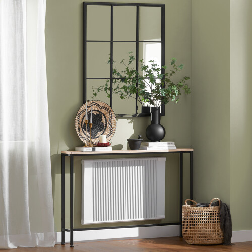 SoBuy Κονσόλα FSB19-XL-Z Ξύλινη 120x20x80 εκ 1