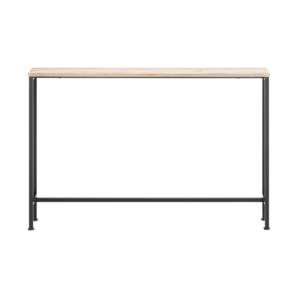 Sobuy Tavolo Consolle Ingresso Allungabile Tavolo Salvaspazio In Legno - Design Semplice E Elegante, Facile Da Montare, L120 X P20 X A80 Cm, Per Soggiorno, Corridoio, Ufficio - FSB19-XL-Z-image