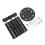 Pack Mount Extension Pack Black Anodized Aluminum 10