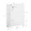 SoBuy Armoire WC Compacte avec Roulettes Blanc 11