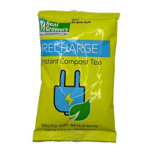 Real Growers Recharge - Té de Compost Instantáneo/Mycorrhizae para el Crecimiento de Plantas - 2oz