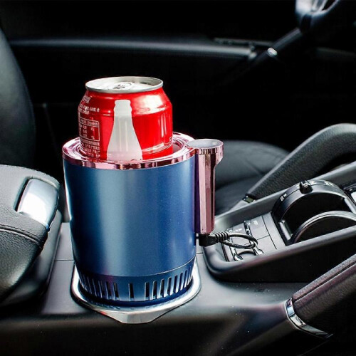 (BLACK) Heated Car Mug Two In One Car Electric Kettle 1