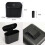 (Brown) Hanging Car Trash Can Storage Box  Vehicle Garbage Dust Case Auto Interior Accessories for Car Square Pressing Trash Bin 5