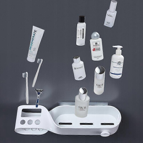 Bathroom Shelf Holder for Toothbrushes 2