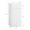 SoBuy White Laundry Storage Cabinet with Basket 3