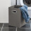 SoBuy White Laundry Storage Cabinet with Basket 8