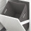 SoBuy White Laundry Storage Cabinet with Basket 6